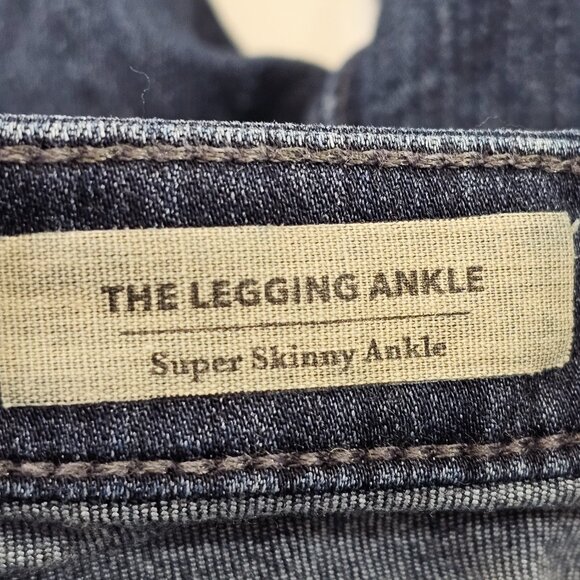 Women's 27E AG Adriano Goldschmied The Legging Ankle‎ Super Skinny Jeans EUC - Picture 3 of 8
